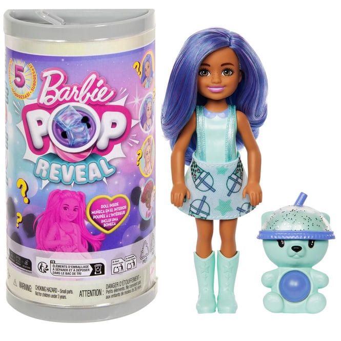 Barbie - Chelsea - Pop! Reveal - Bubble Tea - Chelsea - 1 Stück