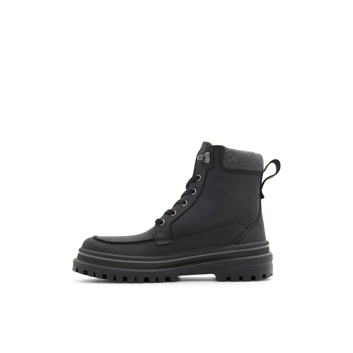 KAMIK-Tyson_g-m-Bottines d'hiver - Talon plat - Noir