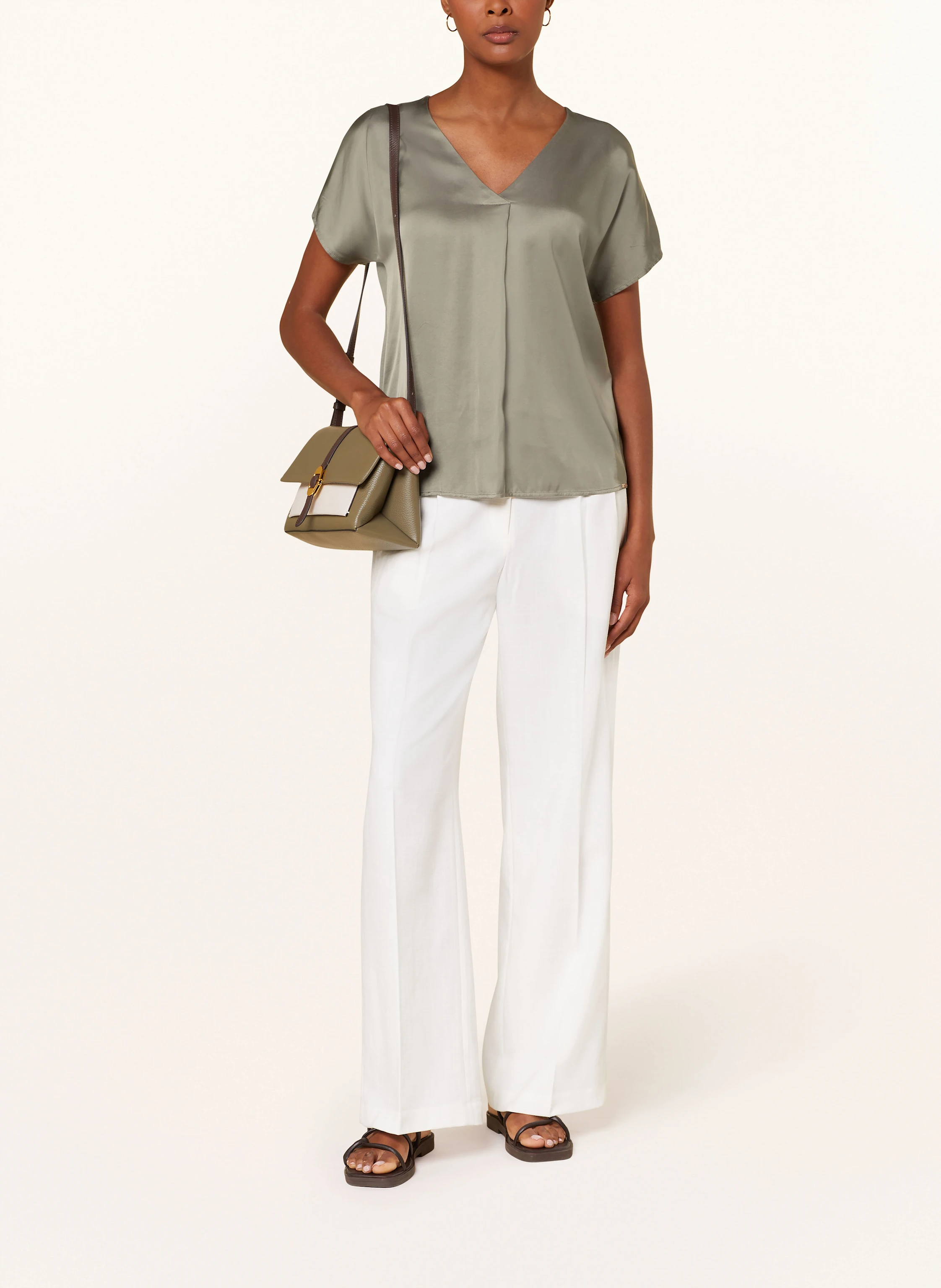 CINQUE Blusenshirt CIVANEA im Materialmix