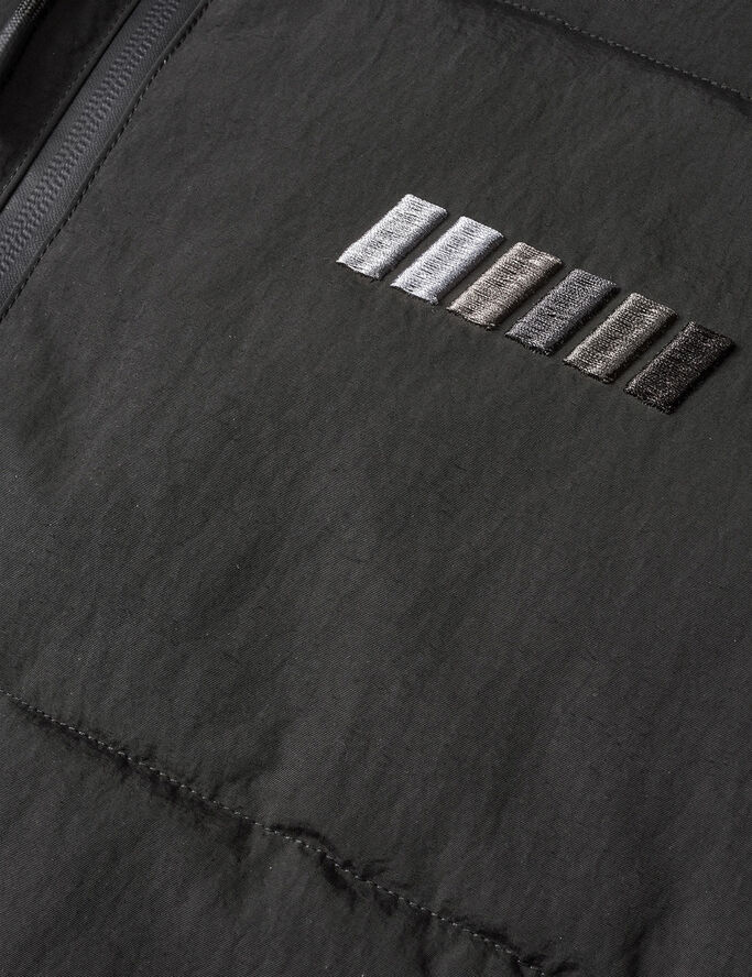 Barfod Excursion'' Boxy Logo Puffer Jacke Black