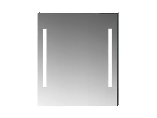 Spejl Clear 700x810 firkant m/LED lys