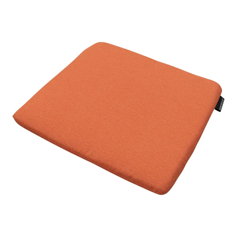 Madison - Zitkussen Panama flame orange - Ca. 40x40 cm - Set van 4