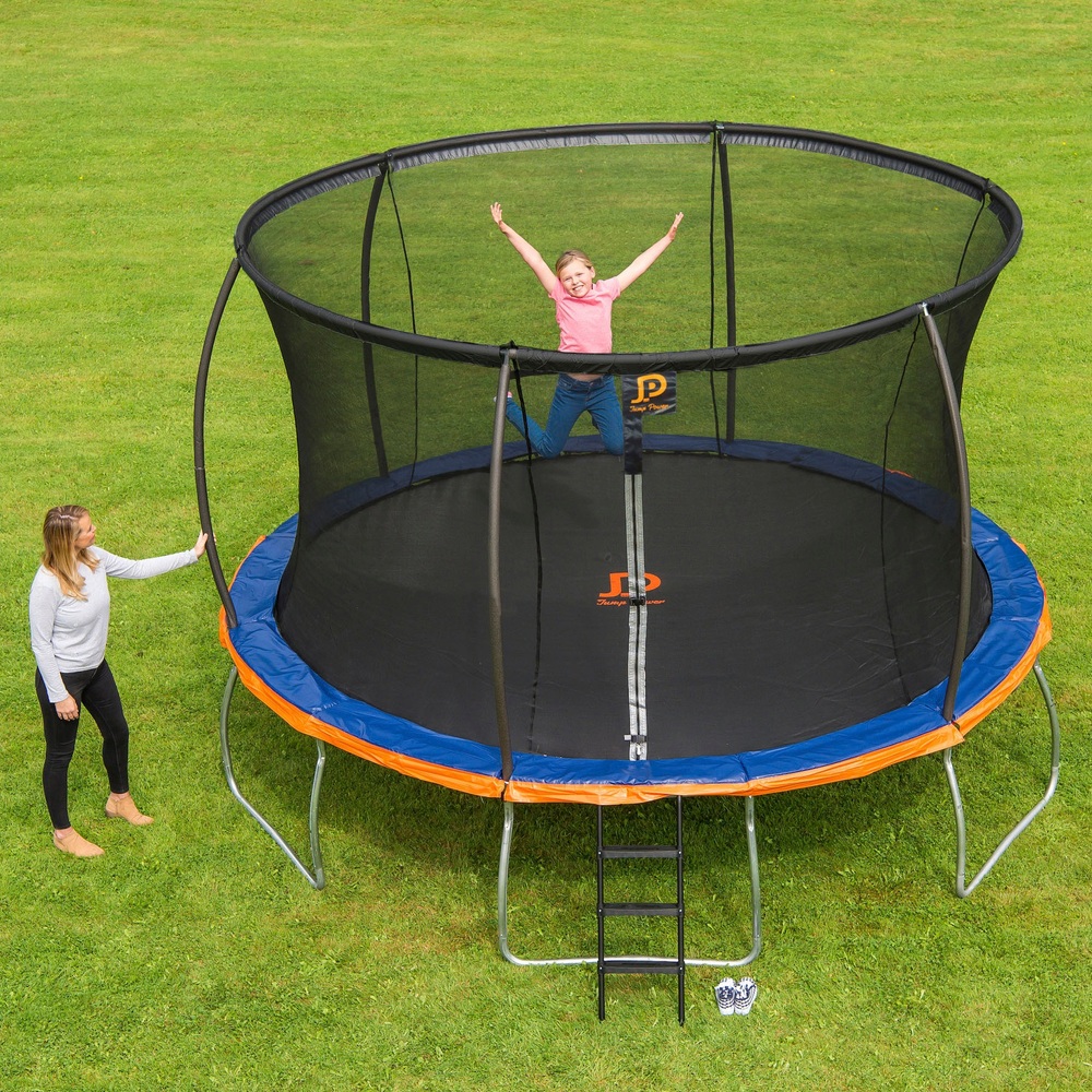 Jump Power 12ft Trampolin und Sicherheitsnetz