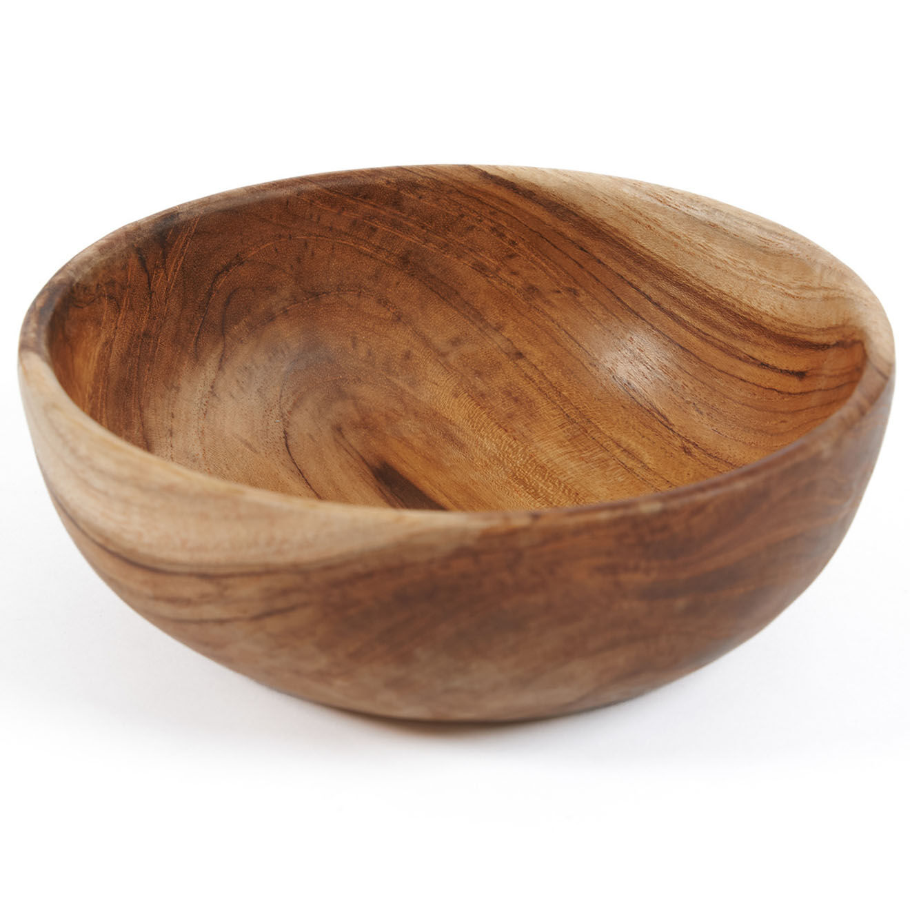 Bazar Bizar Petit bol en teck naturel - D.16xH.5 cm