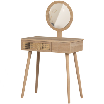 WOOOD kaptafel Soof naturel grenenhout 125 x 70 cm