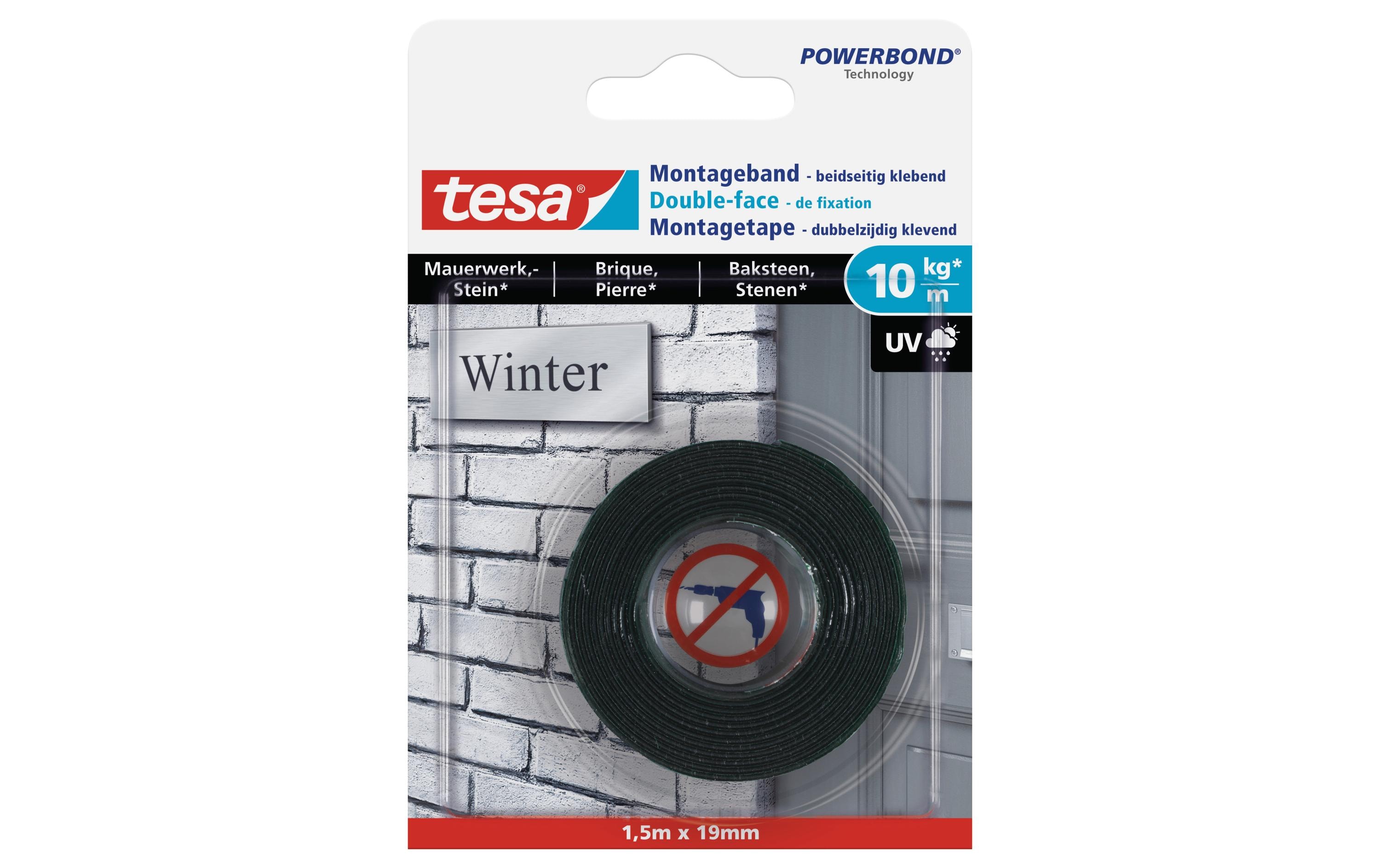 Montageband 1.5 m x 19 mm für Mauerwerk + Stein1.5 m x 19 mm