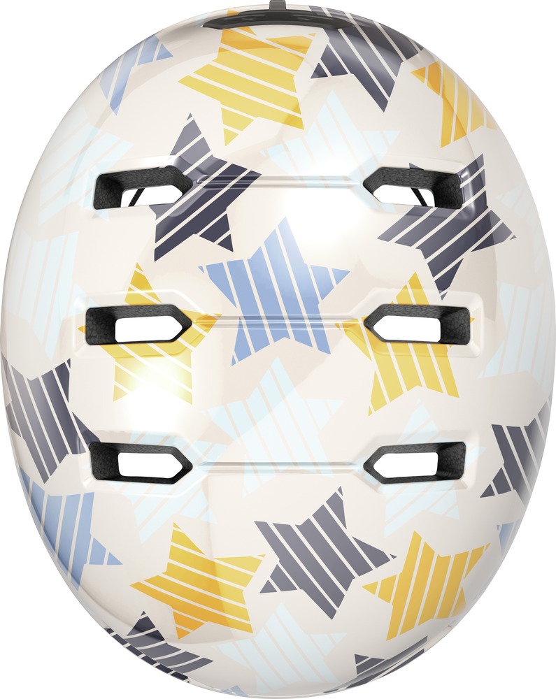 Abus Skurb Kid Cykelhjelm Grey Stars