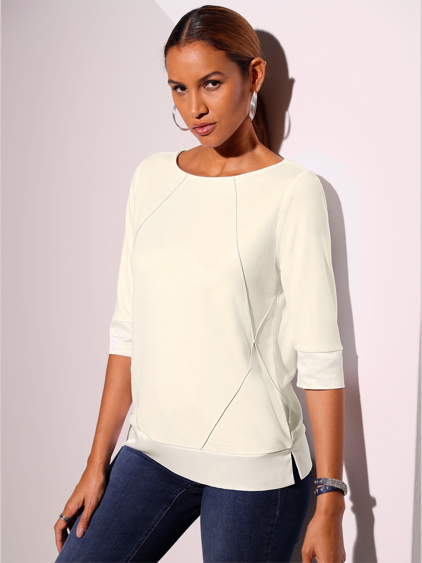 Sweatshirt mélange de viscose doux