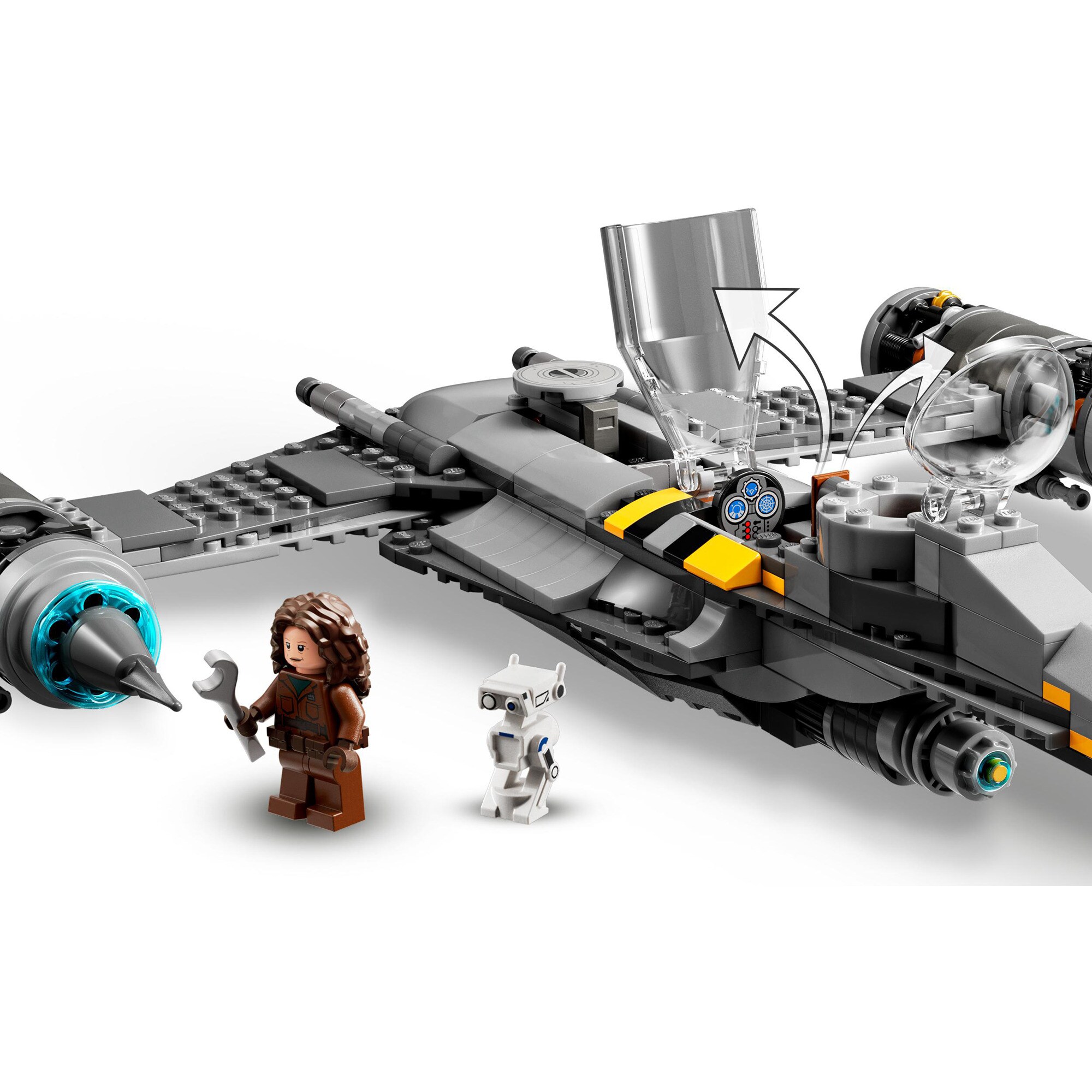 LEGO Konstruktionsspielzeug Star Wars Der N-1 Starfighter des Mandalorianers