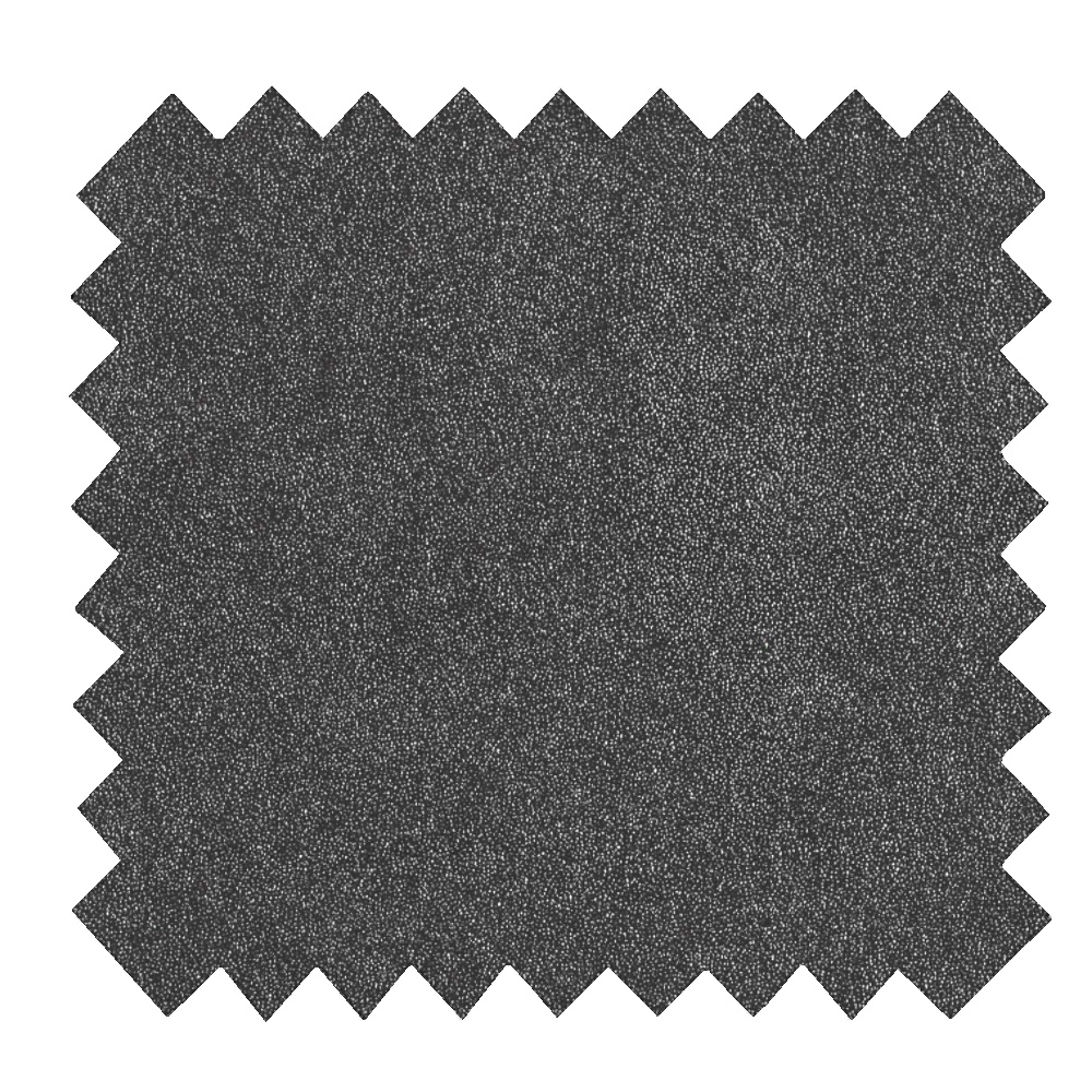Coupon Tissu 1.5 M - Suédine Pailletée Argent