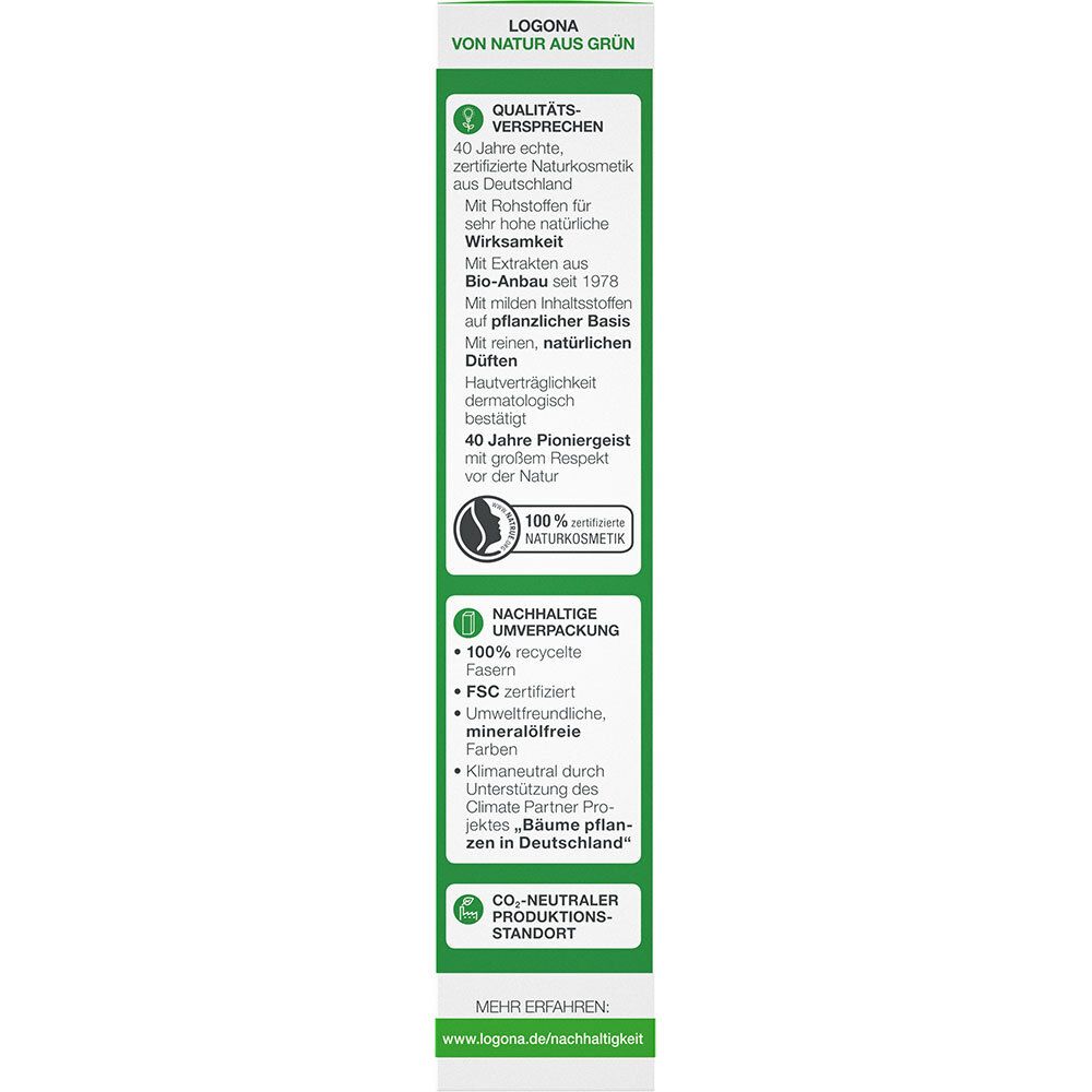 LOGONA Naturkosmetik Zellerneuernde 24h Vitamincreme