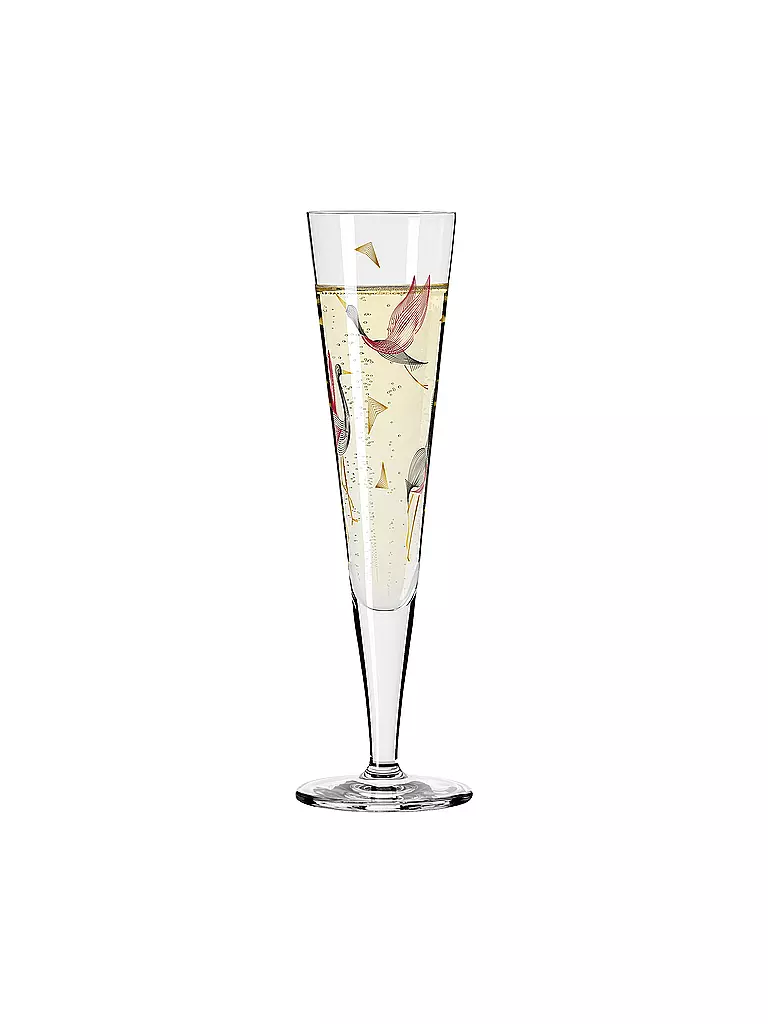 RITZENHOFF Champagnerglas Goldnacht Champus #15 Christine Kordes 2021  gold