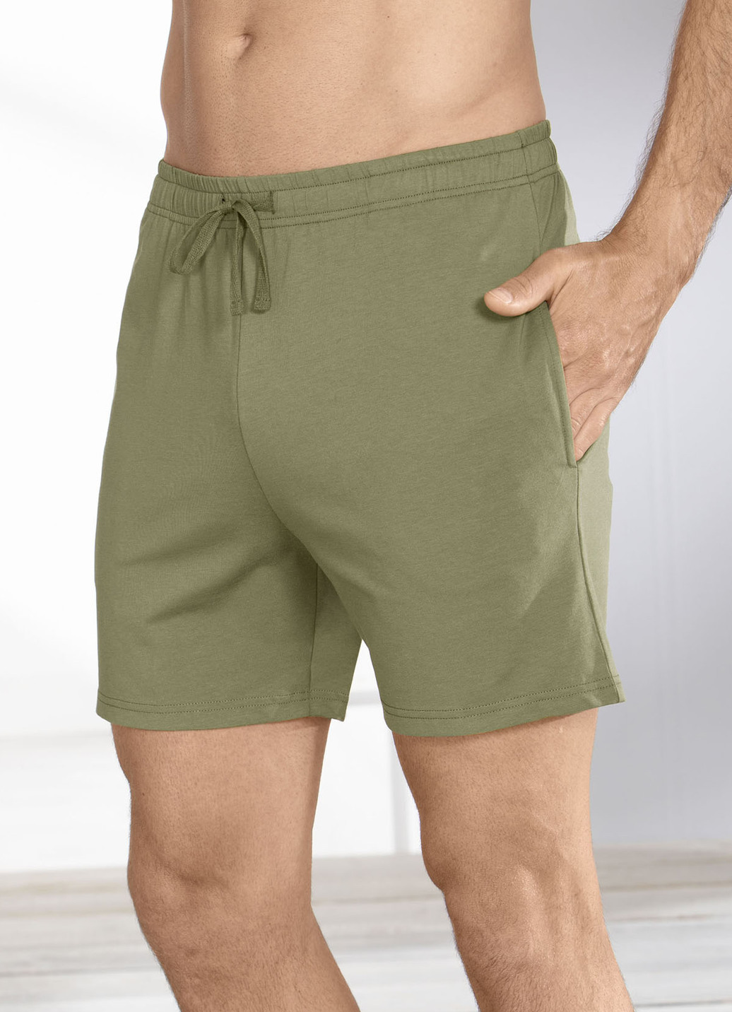 Zweierpack Schlaf-und Freizeitshorts mit BIO-Baumwolle