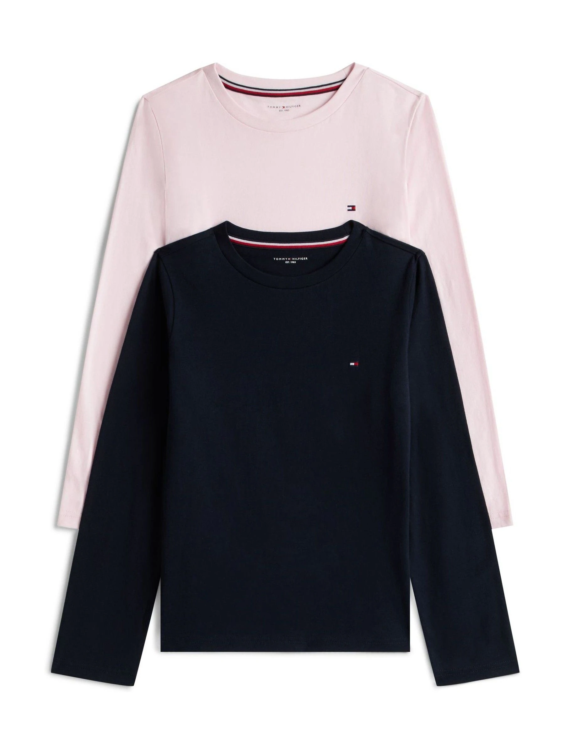 Tommy Hilfiger 2 Pack Signature Long Sleeve T-Shirts