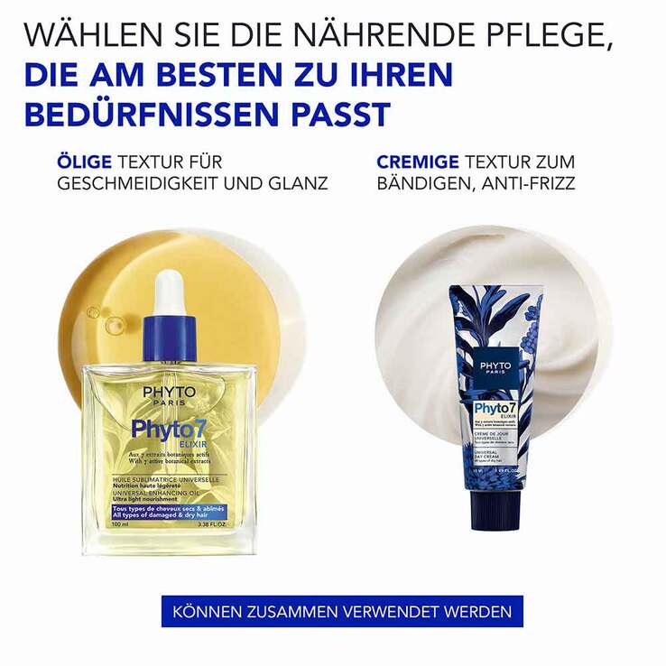 Phyto 7 Haartagescreme, 50 ml