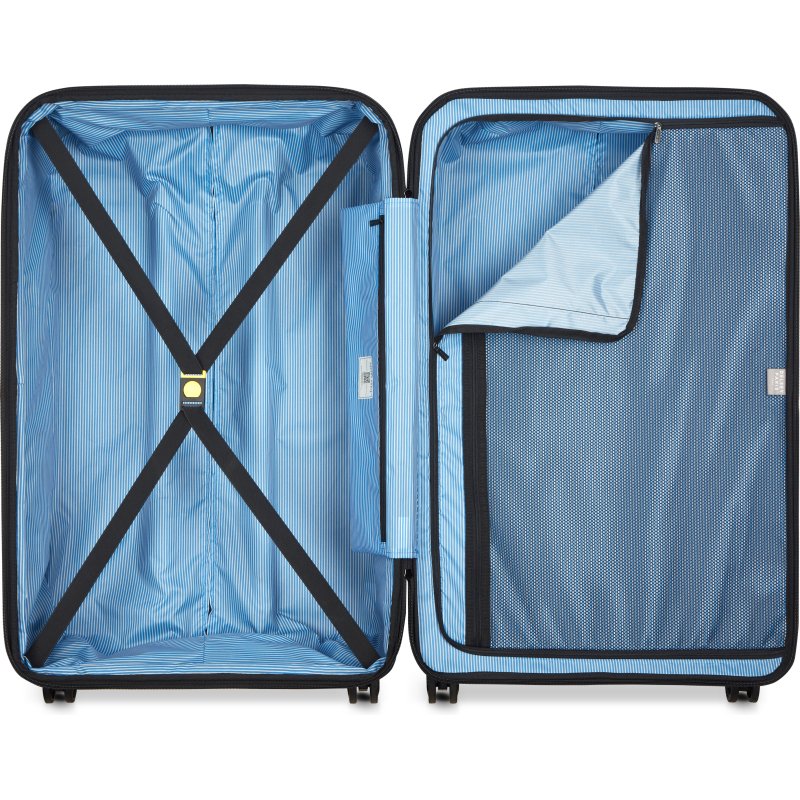 Delsey Valise Extensible Lutèce SE - 4 doubles roues 68 cm marine