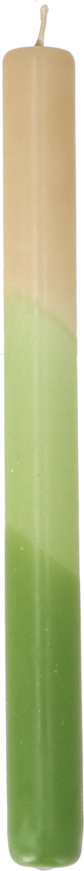 Dinerkaars Triple dipped beige / groen 7,5 uur D 2,2 H 25 cm