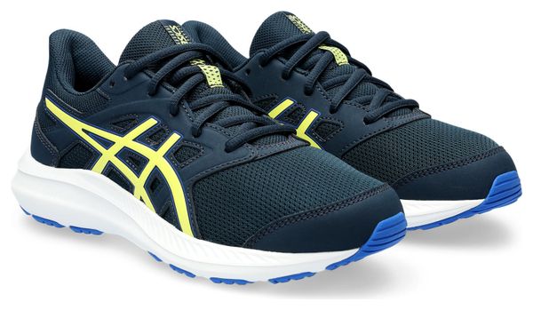 Chaussures Running Asics Jolt 4 GS Bleu/Jaune Enfant