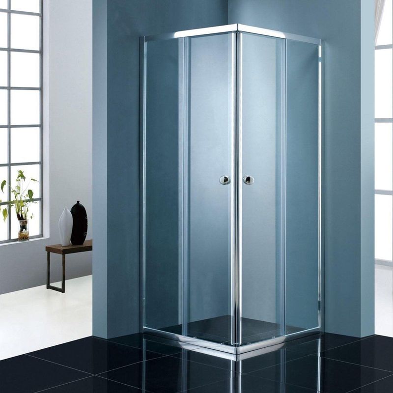 Douchecabine - Boss & Wessing - Vierkant - Helder Veiligheidsglas - 80x80 cm