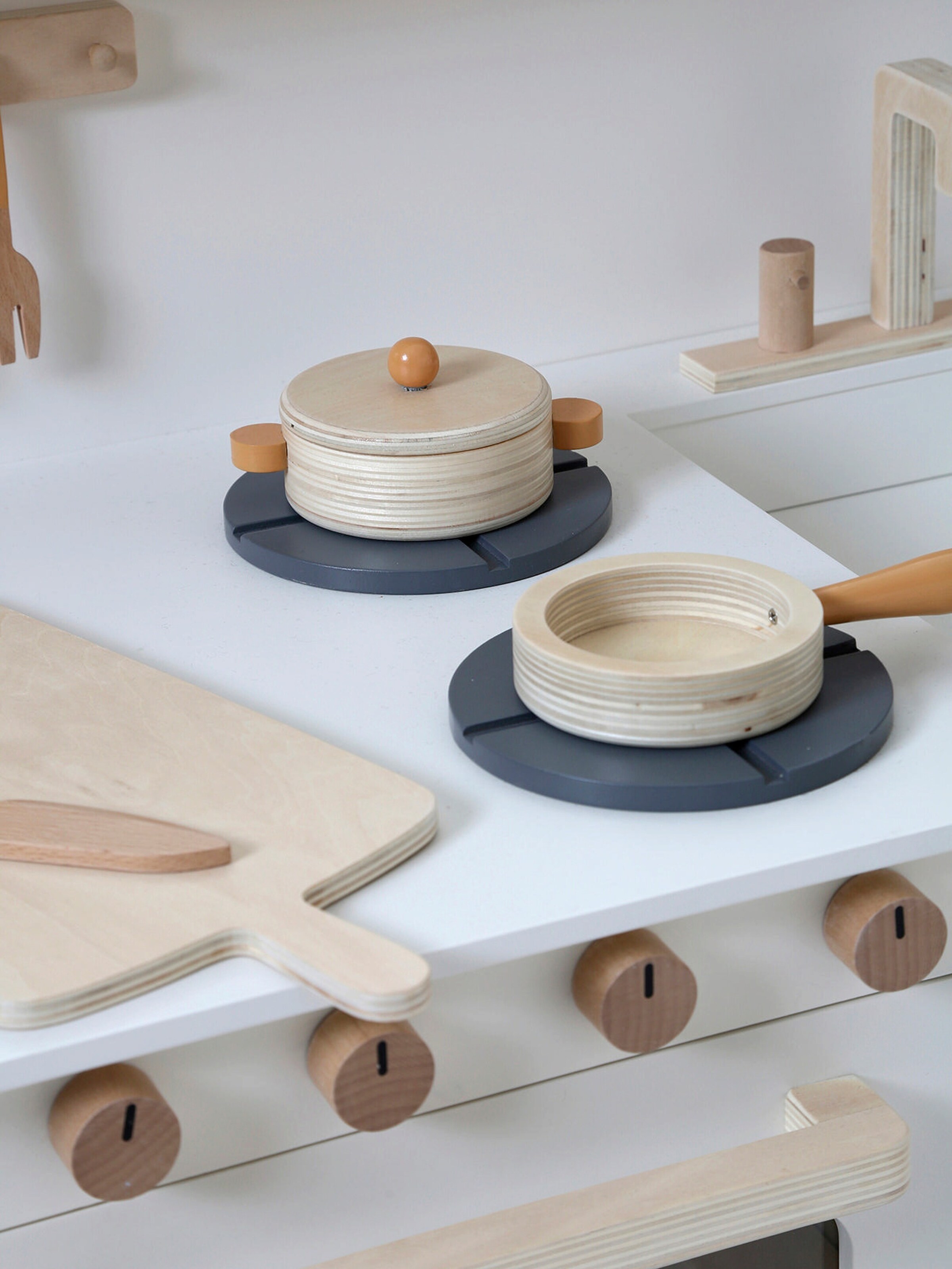Vertbaudet Spielküche, Holz FSC® mehrfarbig