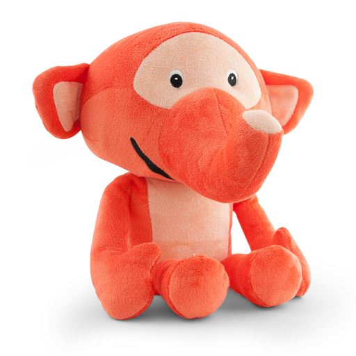 Non-Brand Bamse Fotorangen, Orange, 35 cm