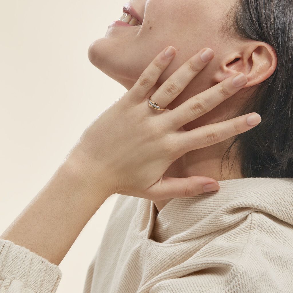 Bague Melia Or Jaune Diamant