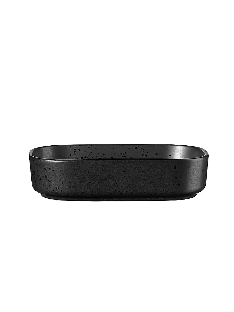 ASA SELECTION Snackschale oval 15x8,5cm Coppa Kuro/Schwarz schwarz