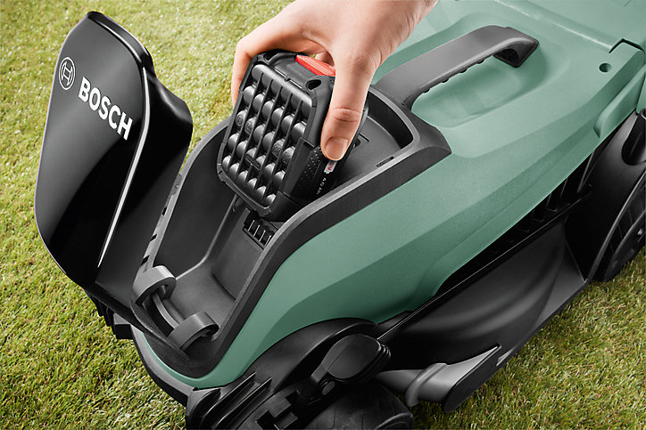 Tondeuse sans fil sur batterie 18 V Bosch Citymower 34 cm (avec batterie et chargeur)