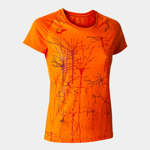 Camiseta Joma Elite Ix Laranja de Manga Curta