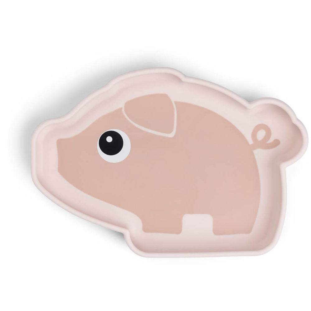 Køb DonebyDeer Pudder Silicone Stick&Stay Tallerken Pigee