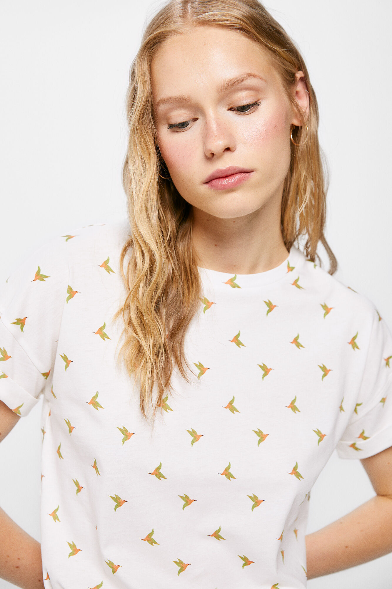 Camiseta com estampa gráfica