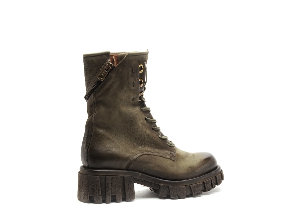 As98 air step boots bottine plates femme a82205 vert