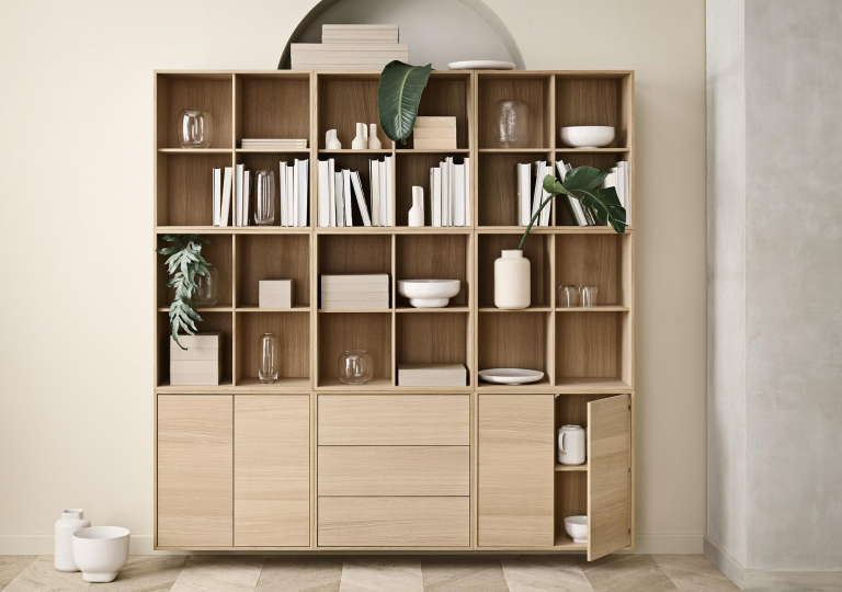 Bolia Forma vaas medium beige