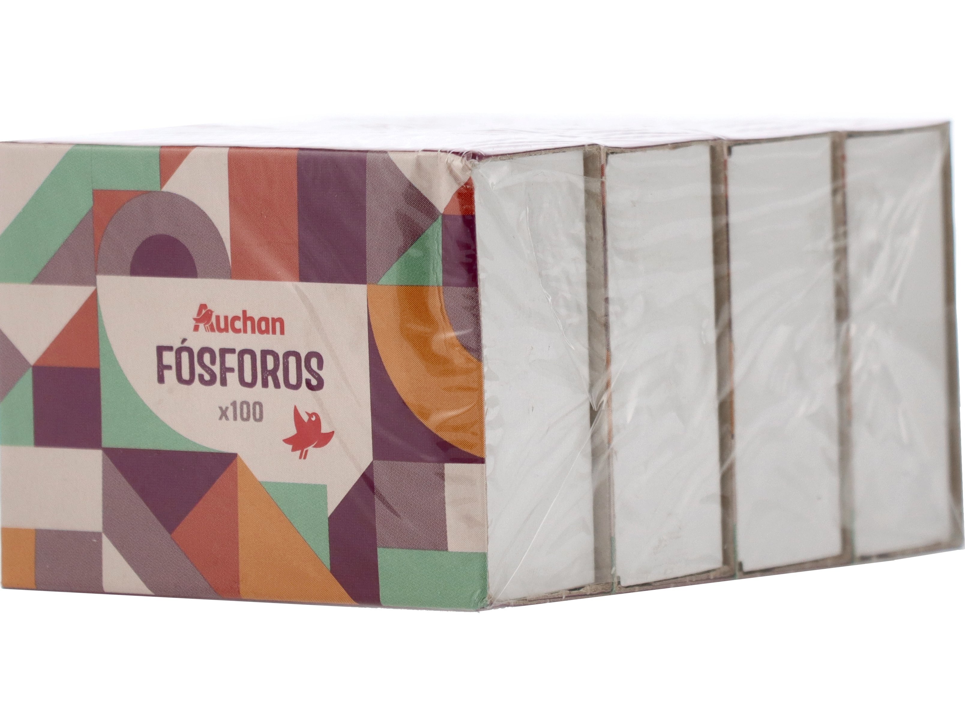 FÓSFOROS AUCHAN 4 UNIDADES