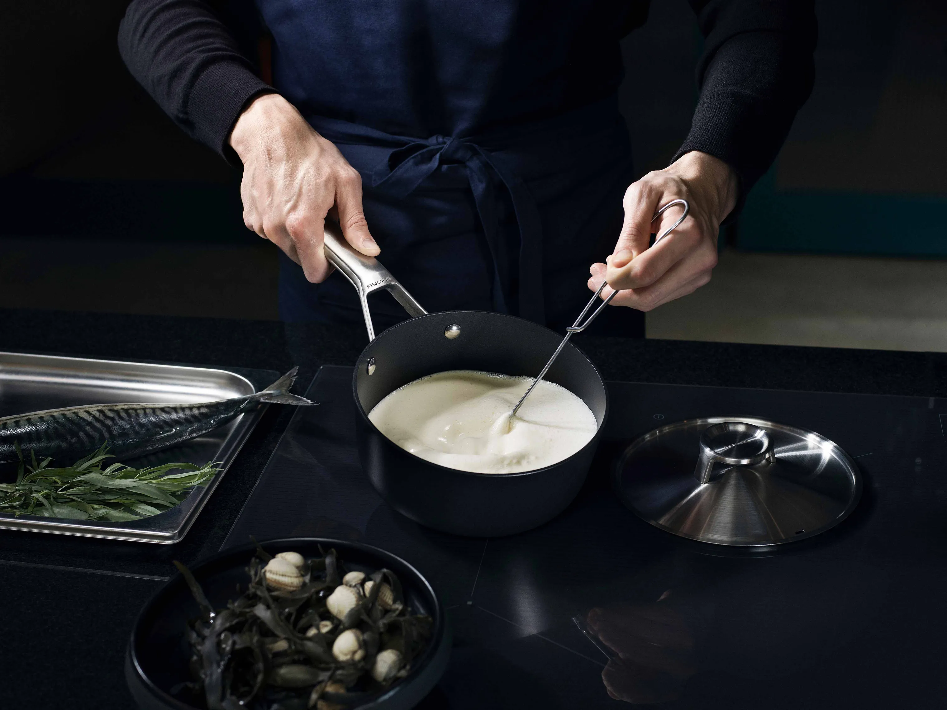 Fiskars Taiten Kasserolle m. låg