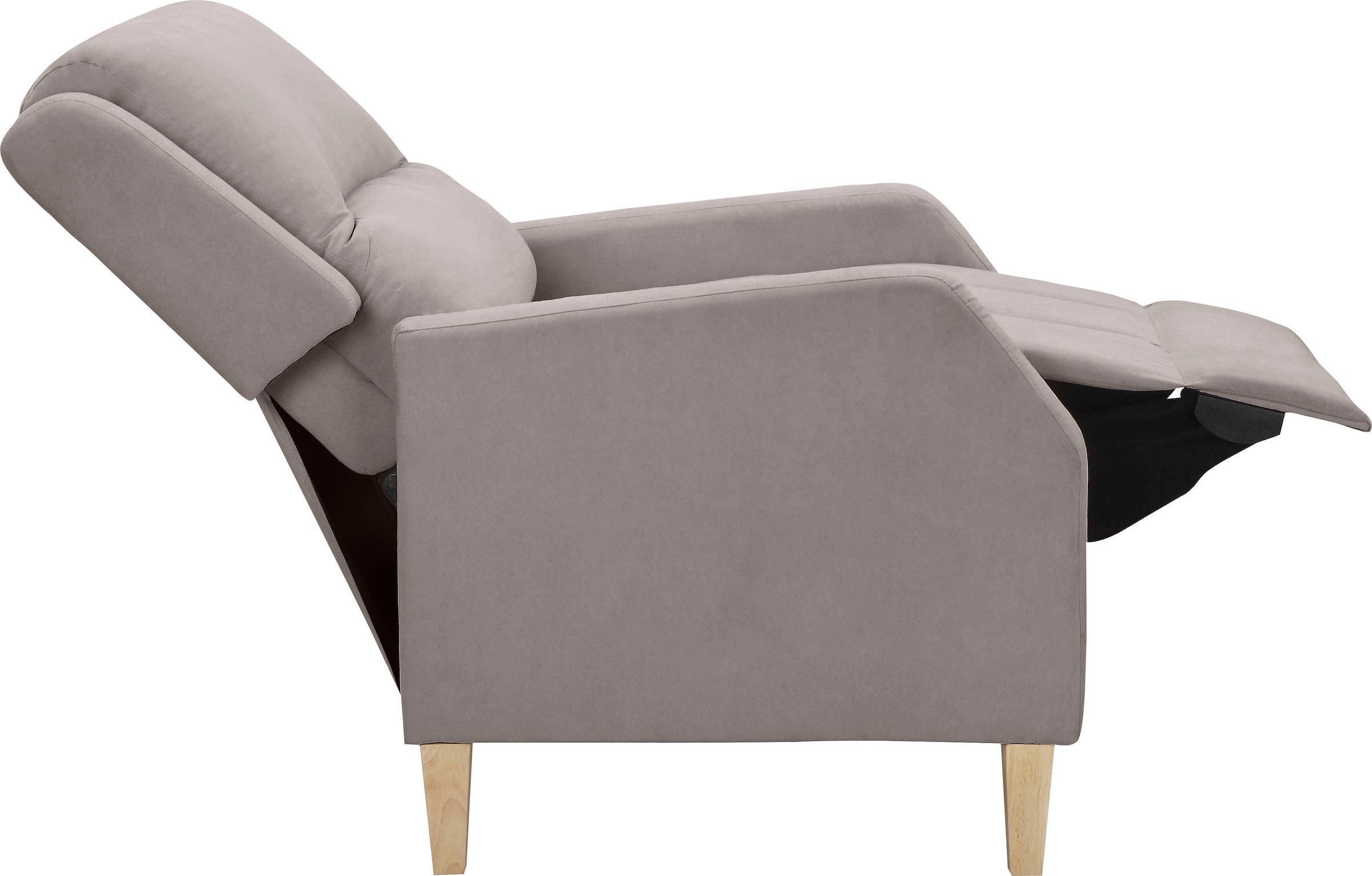 Home affaire Relaxsessel »Tholey, TV-Sessel, mit Schlaffunktion,« 1 Stk. tlg. mit Verstellung, Sitz und Rücken gepolstert, Sitzhöhe 51cm