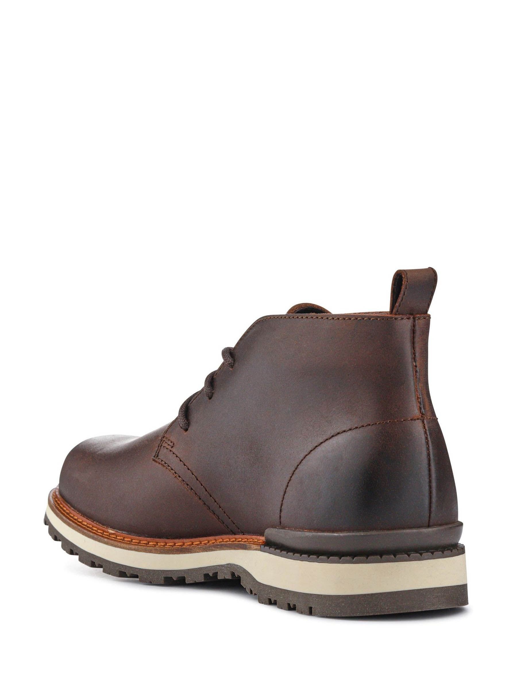 Bruin - Jones Bootmaker Darrel Grippy Leather Ankle Boots