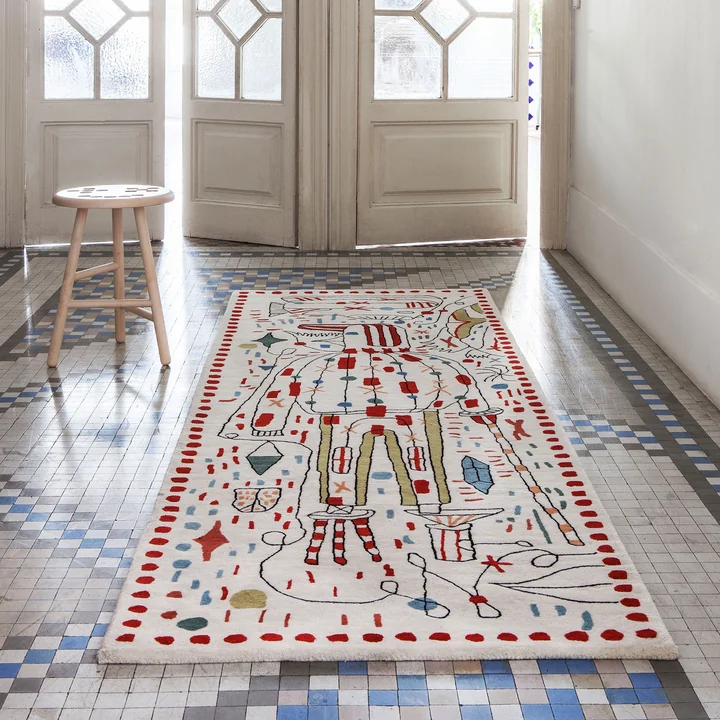 nanimarquina - Hayon x Nani, 80 x 240 cm, mehrfarbig