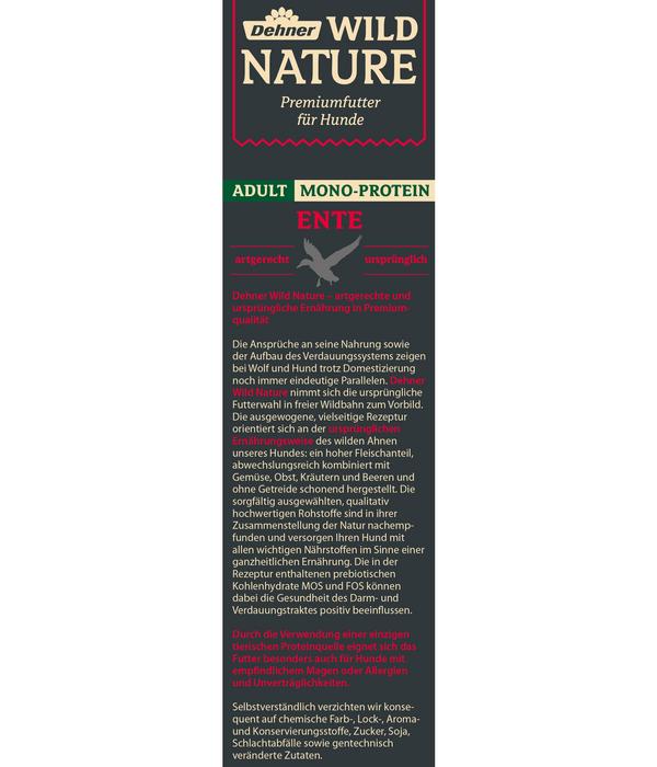 Dehner Wild Nature Trockenfutter für Hunde