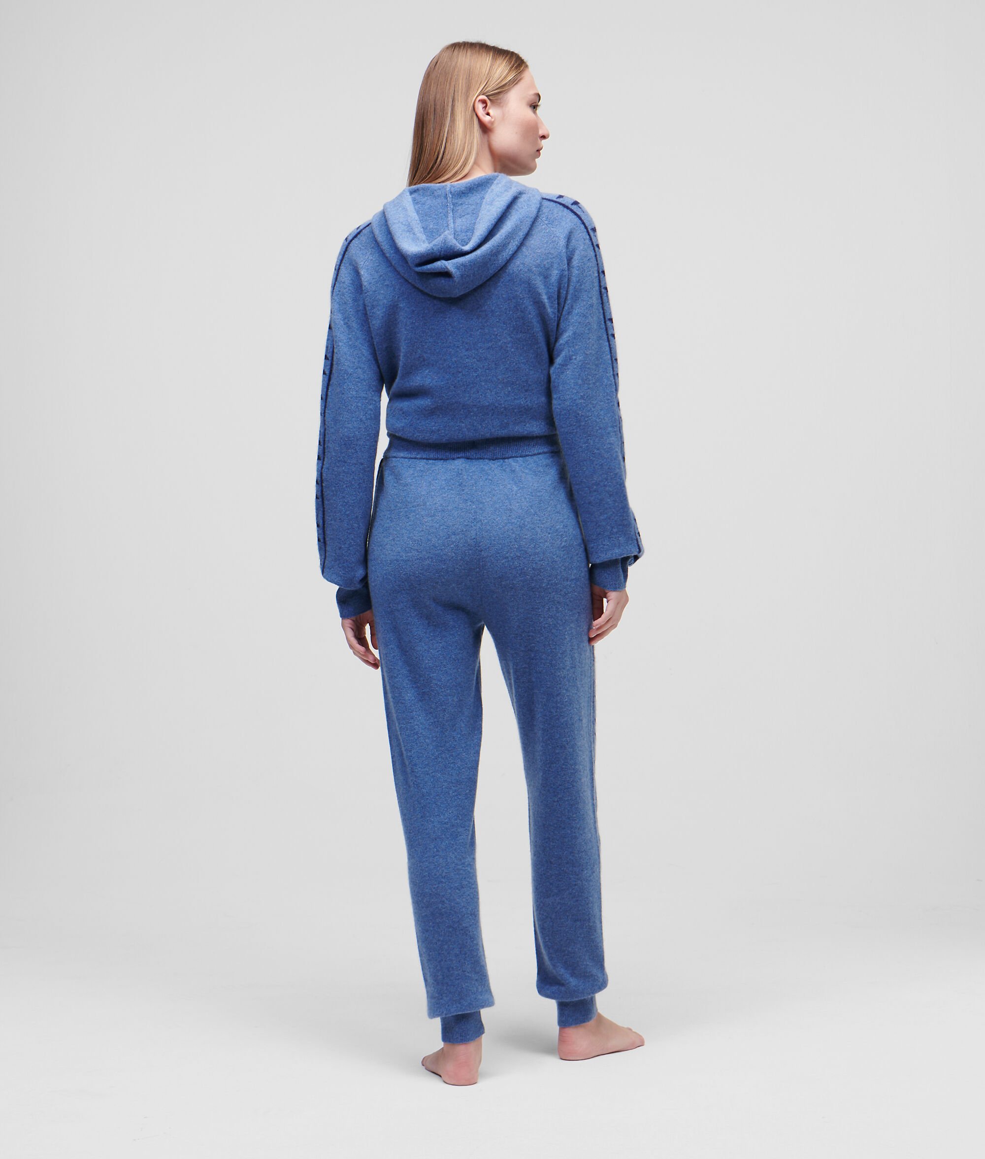 JOGGING KL MONOGRAM EN CACHEMIRE JACQUARD