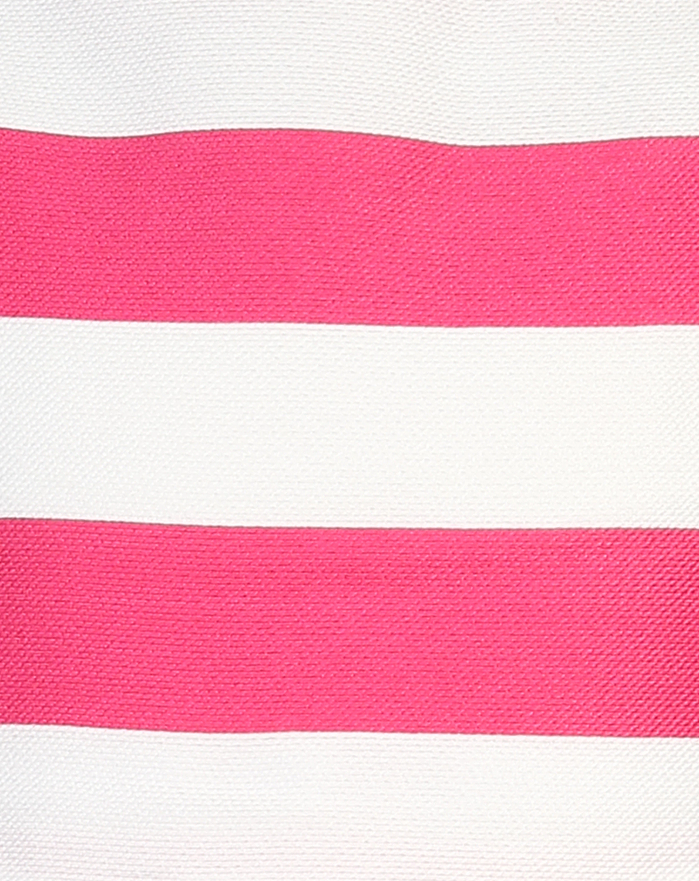 Trägerkleid STRIPES in fuchsia