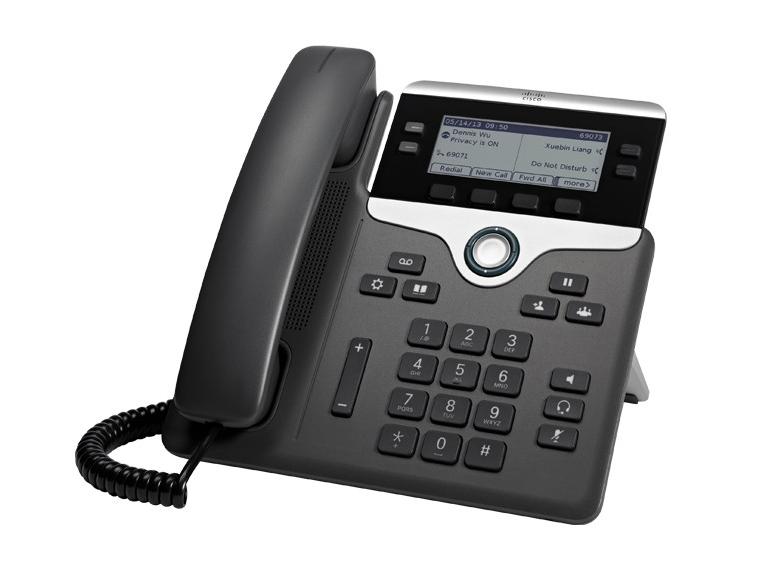 Cisco Tischtelefon 7841 Schwarz Erschwingliche, einfache Voice Collaboration