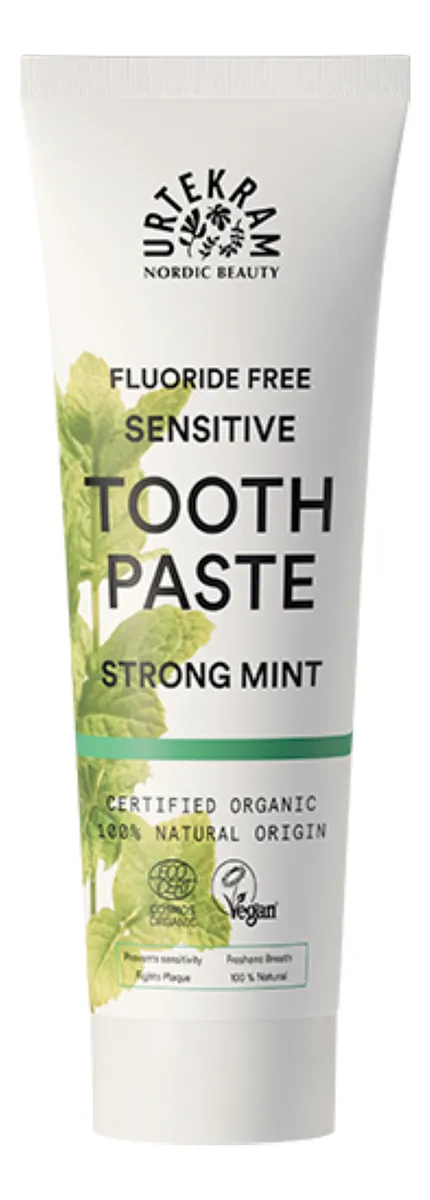 Urtekram Tandpasta strong mint - 75 ml