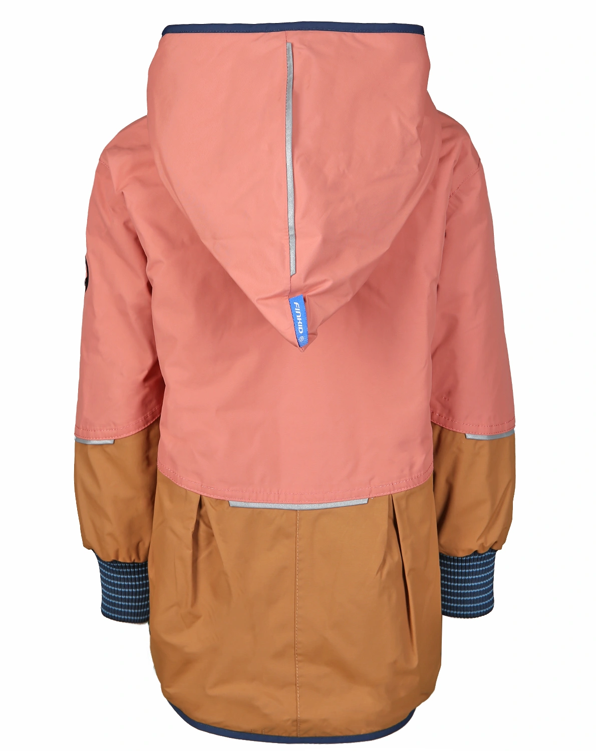 Winterjacke AINA MUKKA mit Teddyfutter in terra cotta/navy