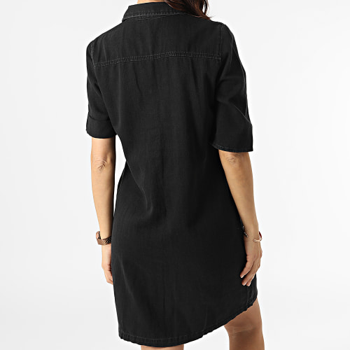 Robe Jean Femme Signe Noir