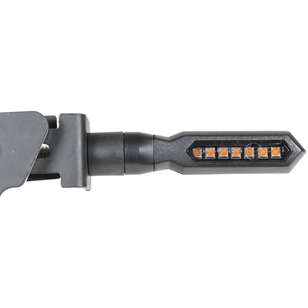 Dafy Moto - Clignotants séquentiels LED Lighter Noir