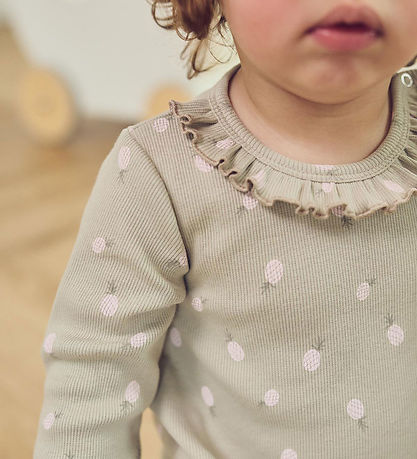 Müsli Kleid - Rib - Pineapple - Soft Green/Poesie Green/Mary