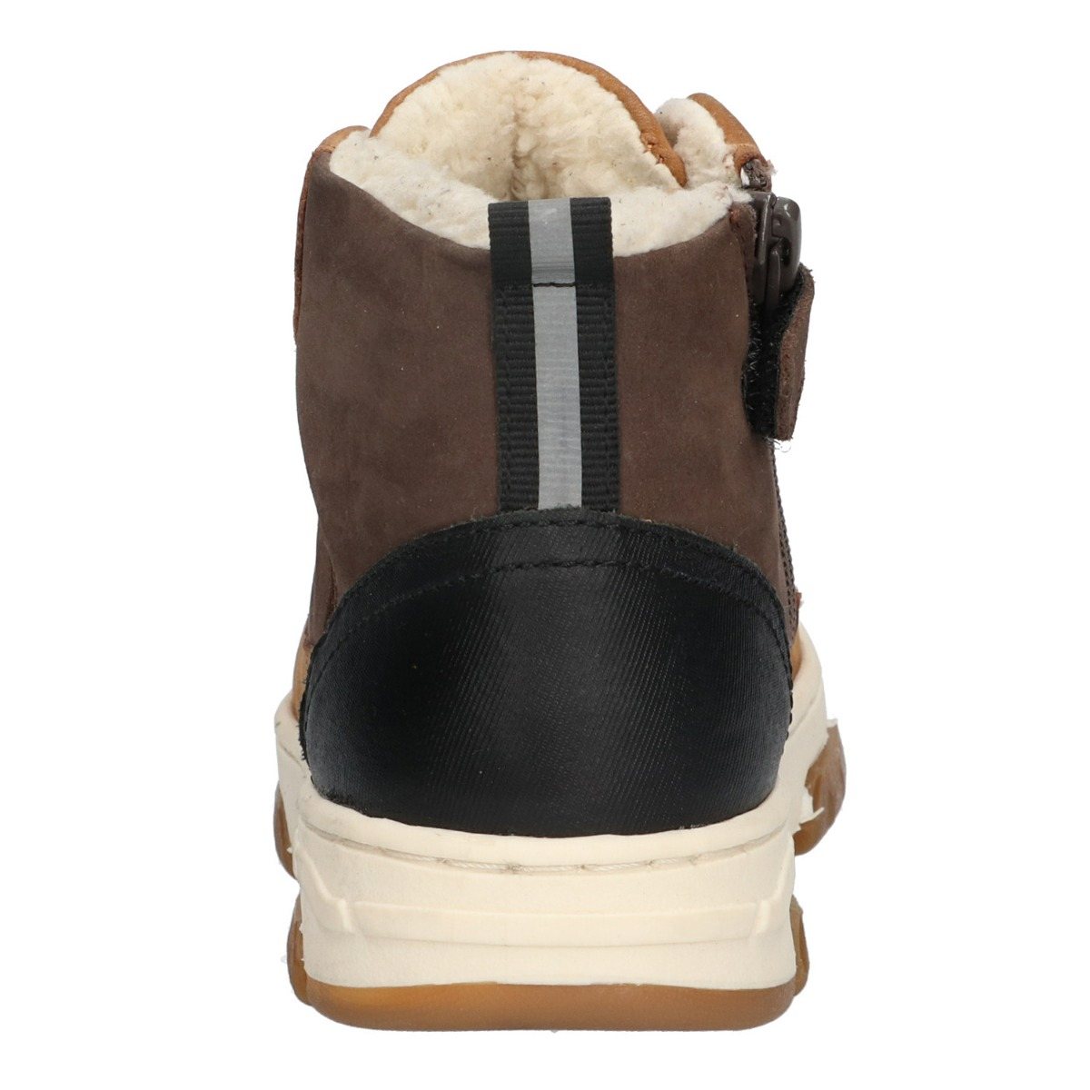 Chiel Chicago - Hoge Sneakers Braqeez Bruin
