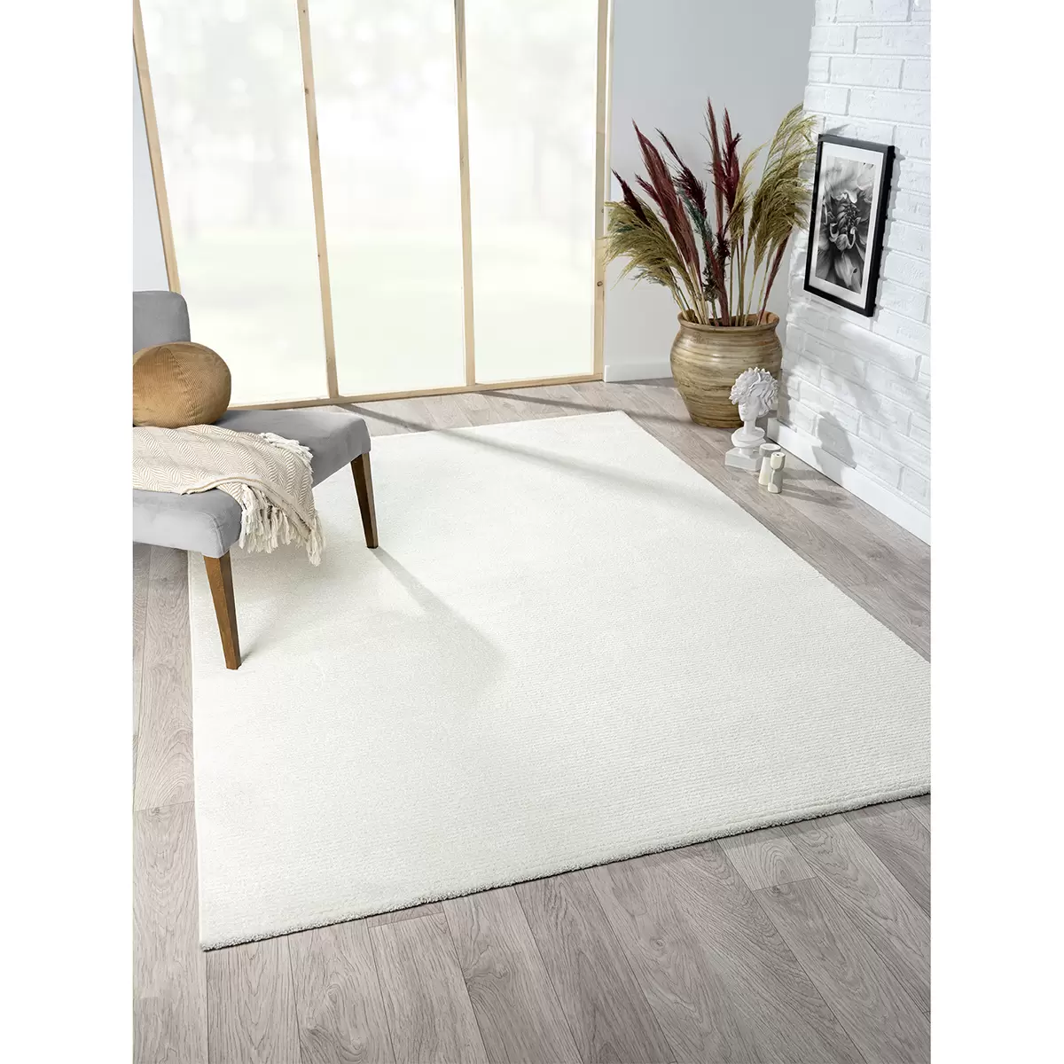 Teppich Pearl weiss