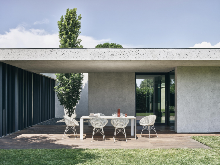 Kartell Matrix outdoor stoel Zwart